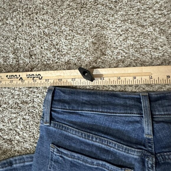 Levis 314 Shaping Straight Jeans Womens 27x32 Blue Denim Stretch Mid Rise - Picture 10 of 12